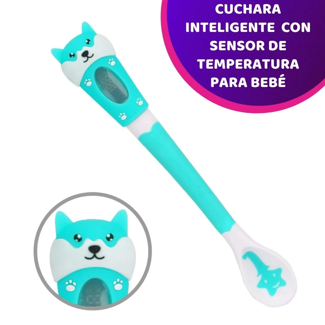 Cuchara Inteligente con Sensor de Temperatura para Bebé
