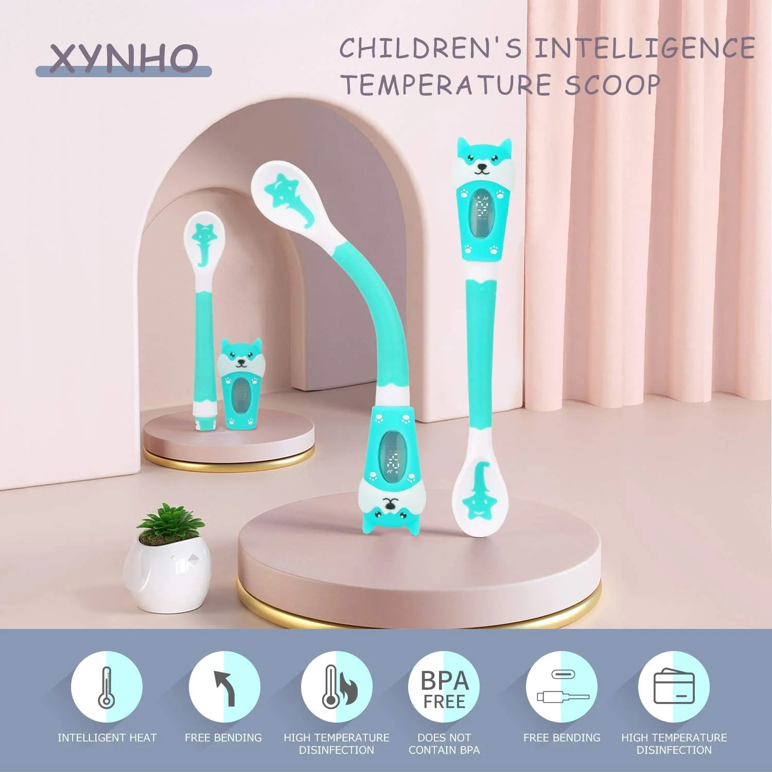 Cuchara Inteligente con Sensor de Temperatura para Bebé