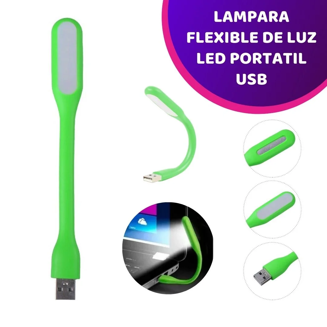 Lampara USB Flexible Luz LED