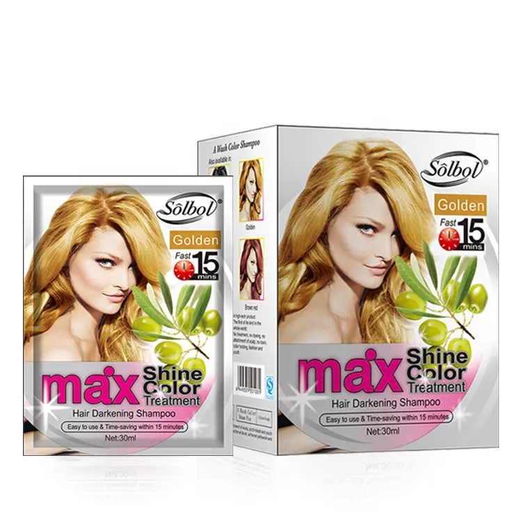 Shampoo Cubre Canas Max Shine – Color Dorado