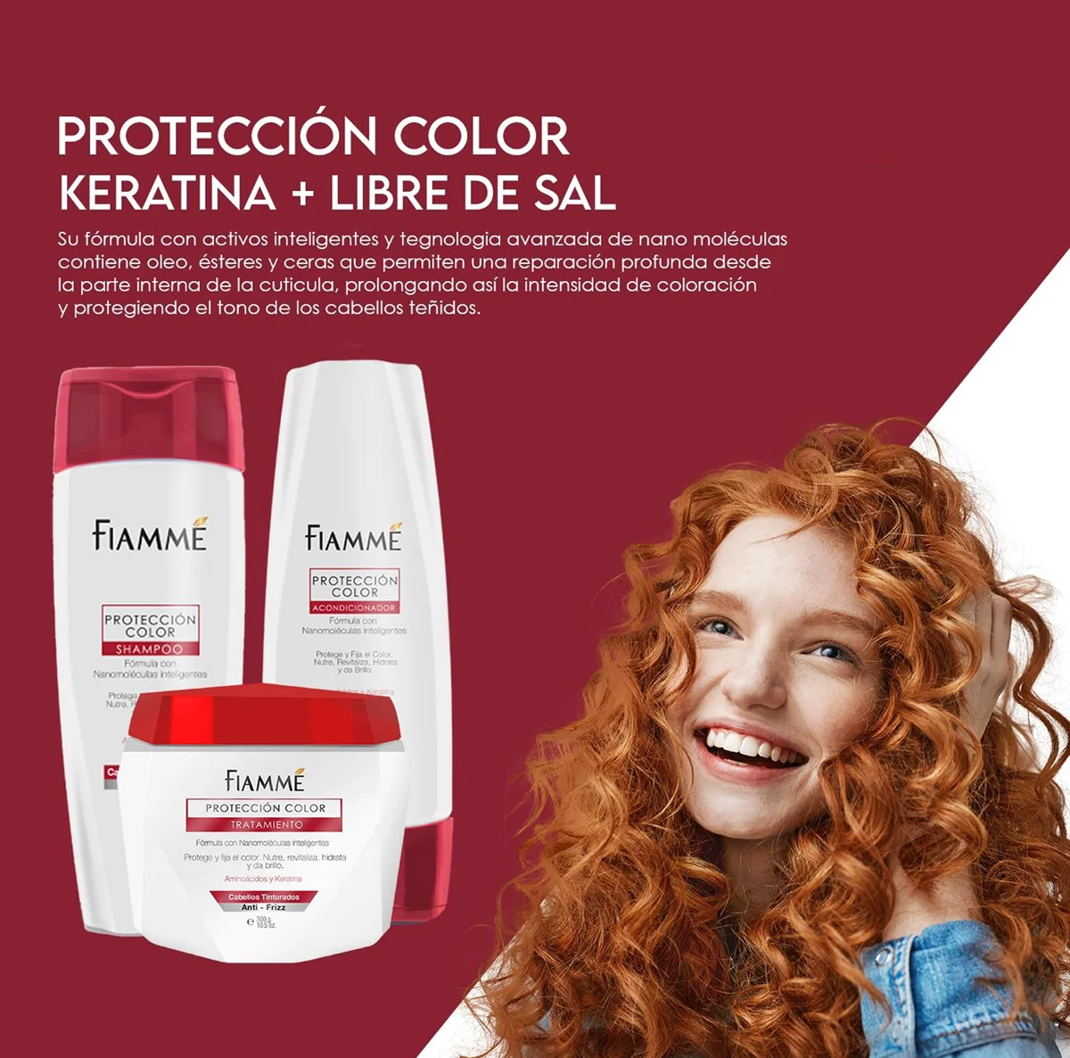 KIT Para Cabello Tinturado Shampoo + Acondicionador + Tratamiento