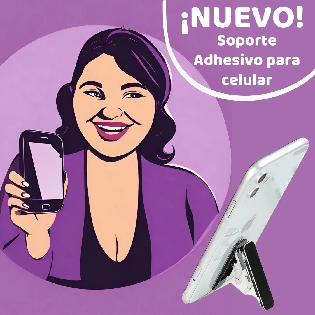 SOPORTE ADHESIVO PARA CELULAR