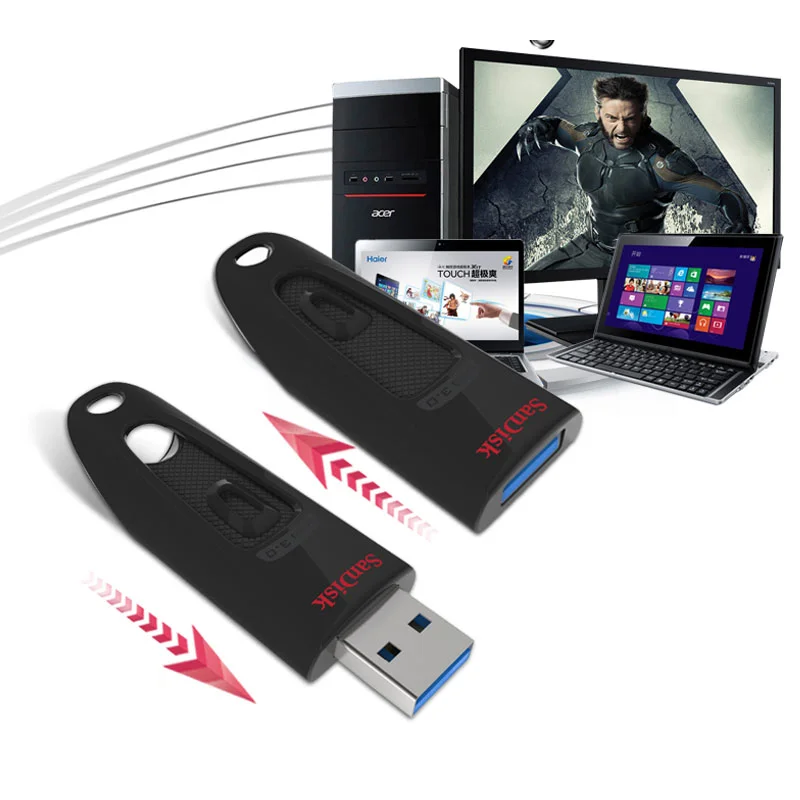 Memoria Usb Sandisk Ultra Flash 3.0 Capacidad 64gb