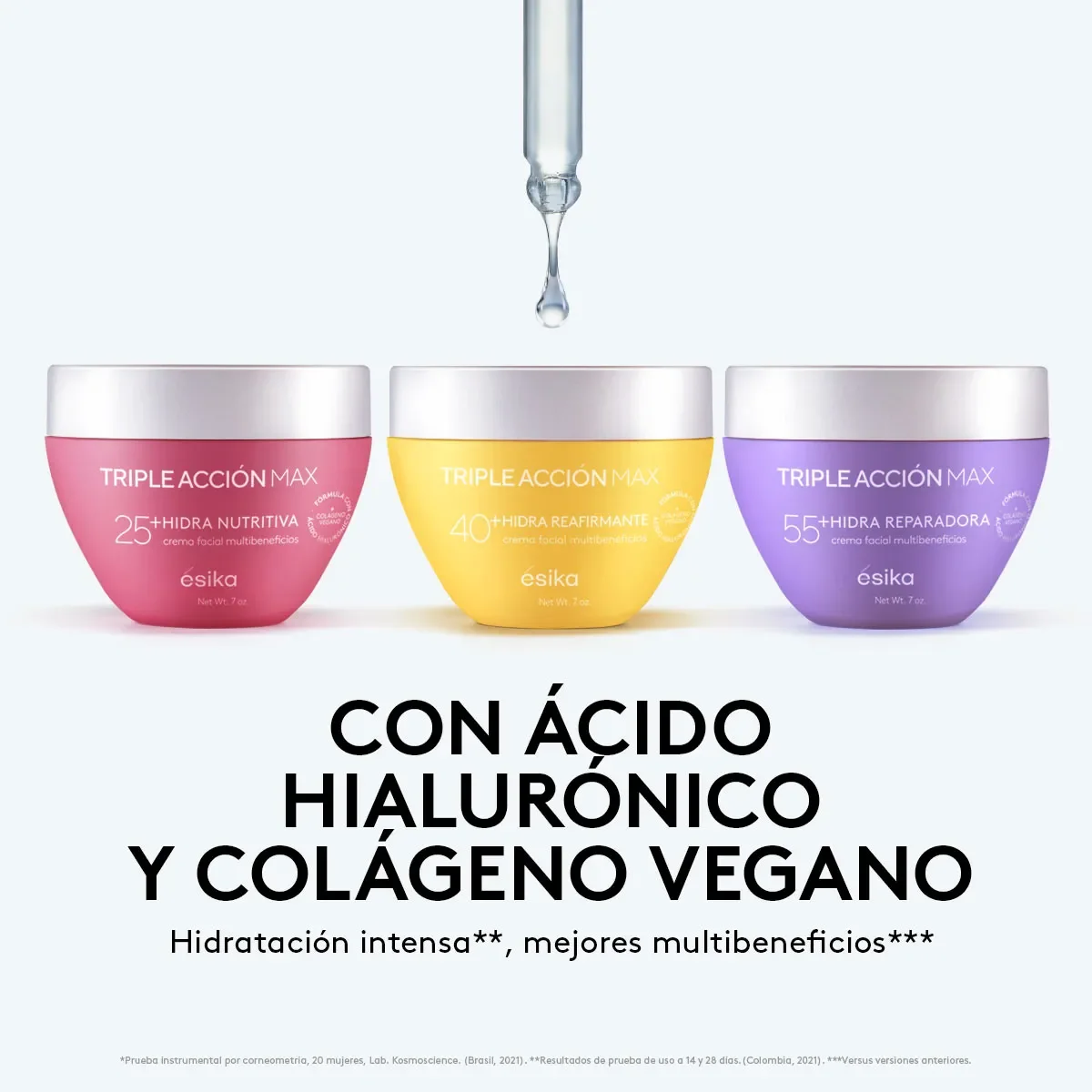 Crema Facial Hidra Reafirmante Triple Acción Max 40+