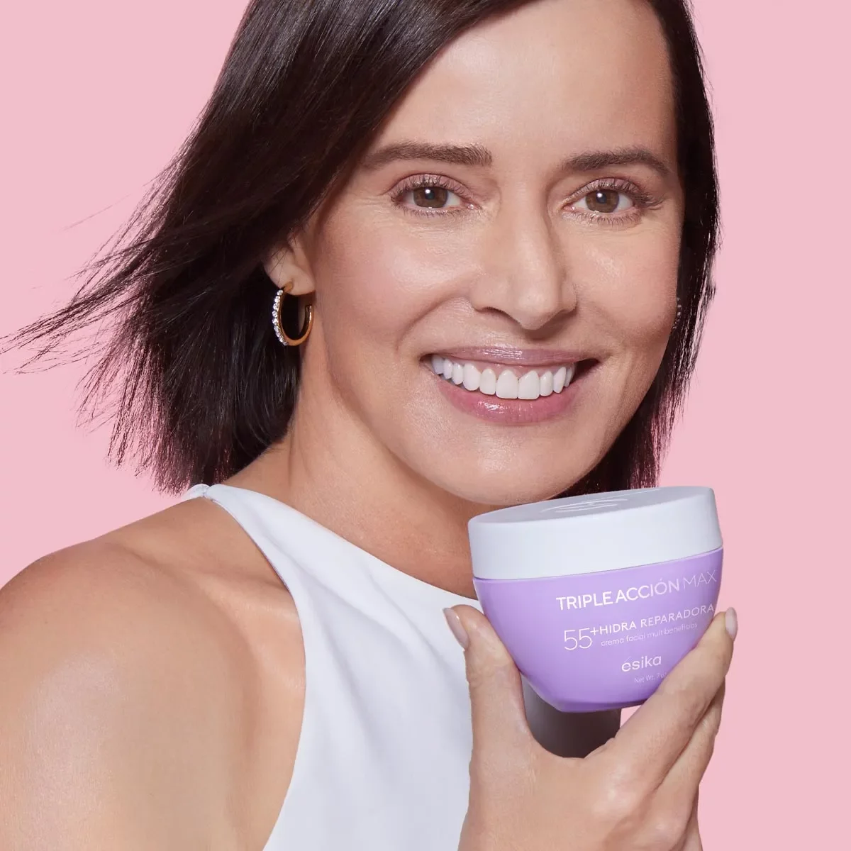 Crema facial Hidra Reparadora Triple Acción Max 55+