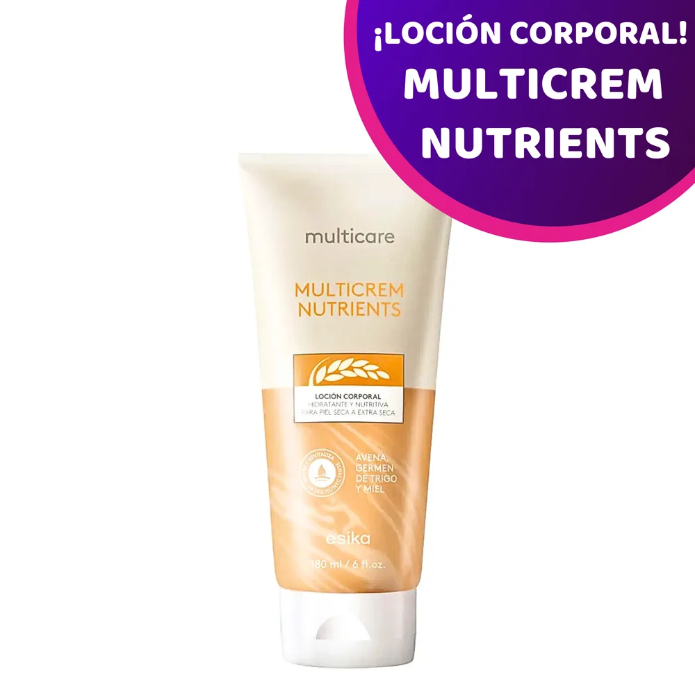 Loción Corporal Mini Multicrem Nutrients