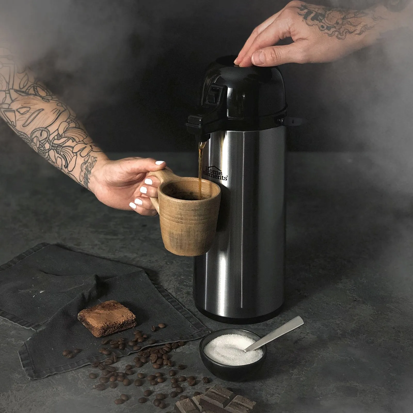 Termo Bomba Acero Inoxidable 1,9 L