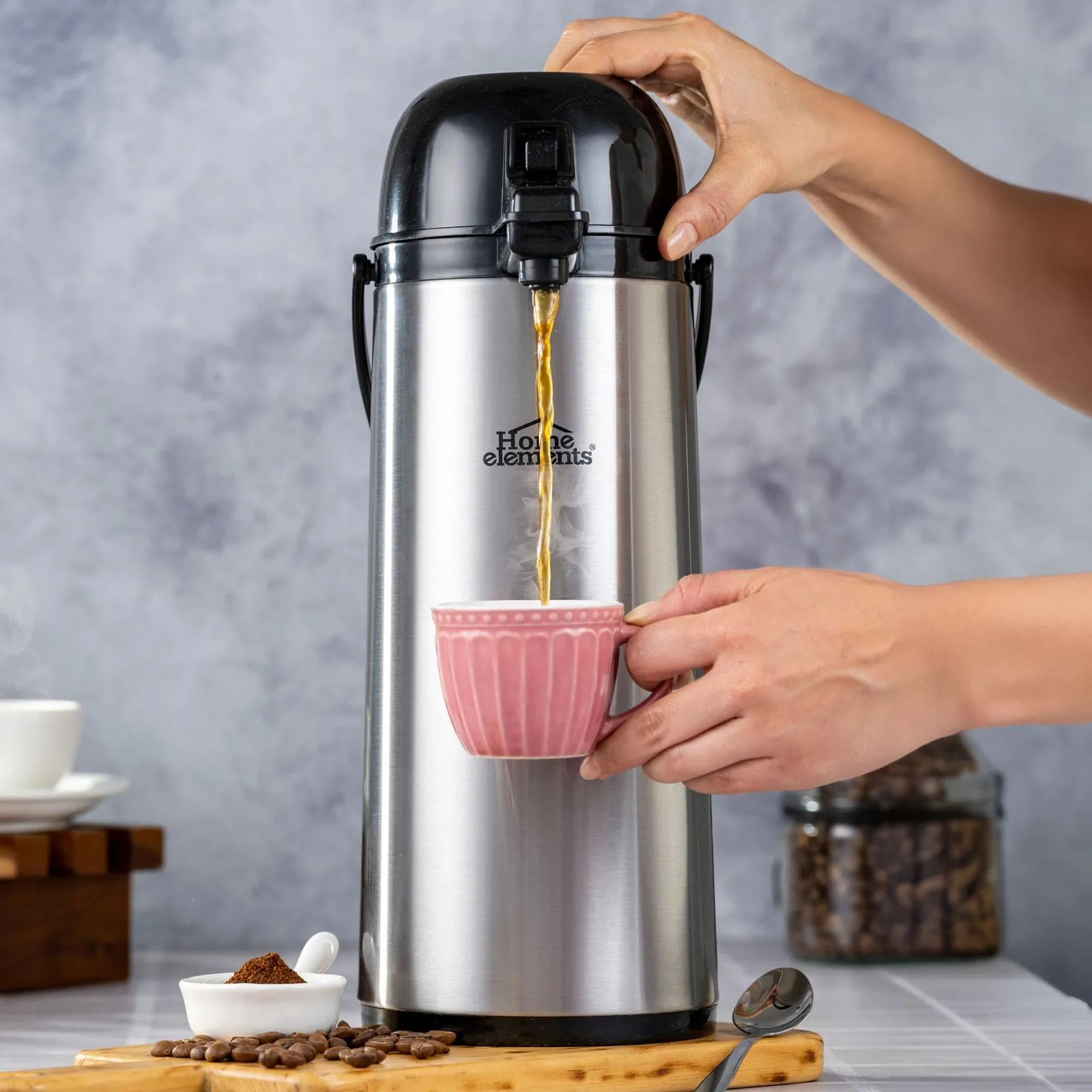 Termo Bomba Acero Inoxidable 1,9 L