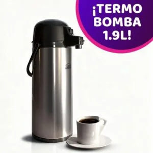 Termo Bomba Acero Inoxidable 1,9 L