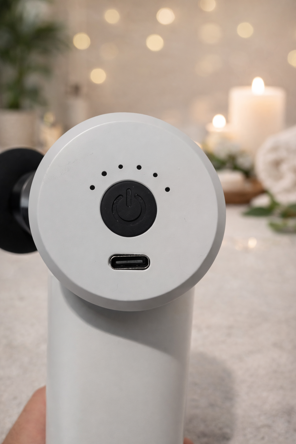 Pistola Masajeador Muscular Electrico USB-C