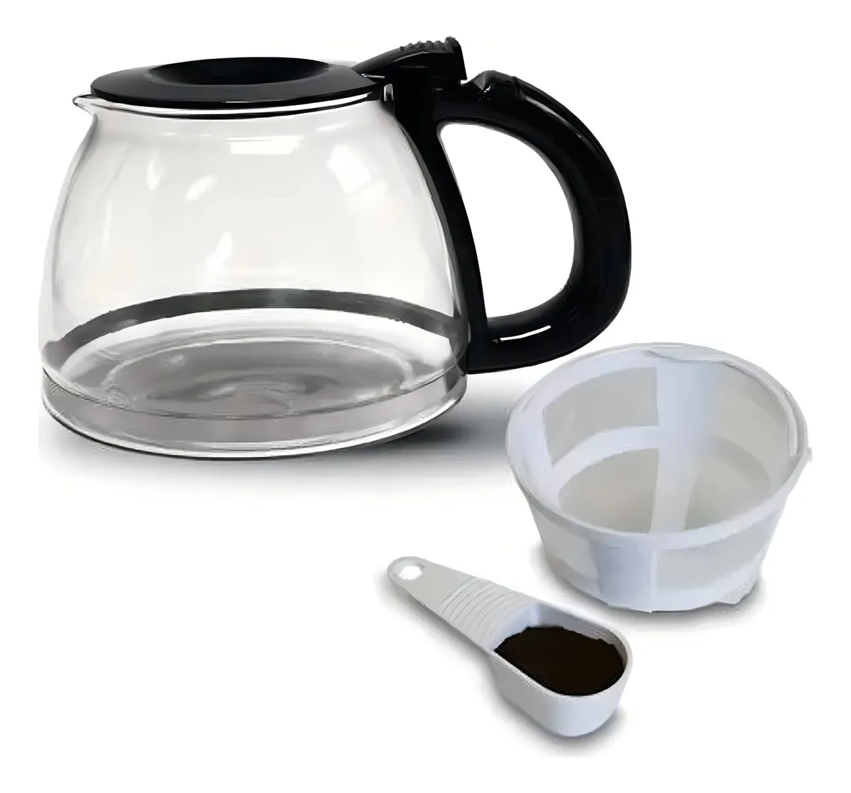 Cafetera Eléctrica Home Elements – Jarra de Vidrio – 6 Tazas