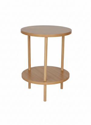 Mesa Auxiliar Bosco – Diseño Nórdico en MDF y Pino