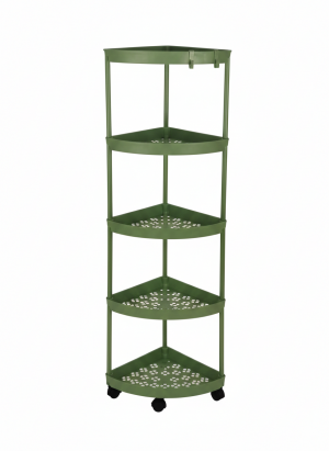 Organizador Multiusos AQUA de 5 Niveles – Diseño Esquinero con Ruedas