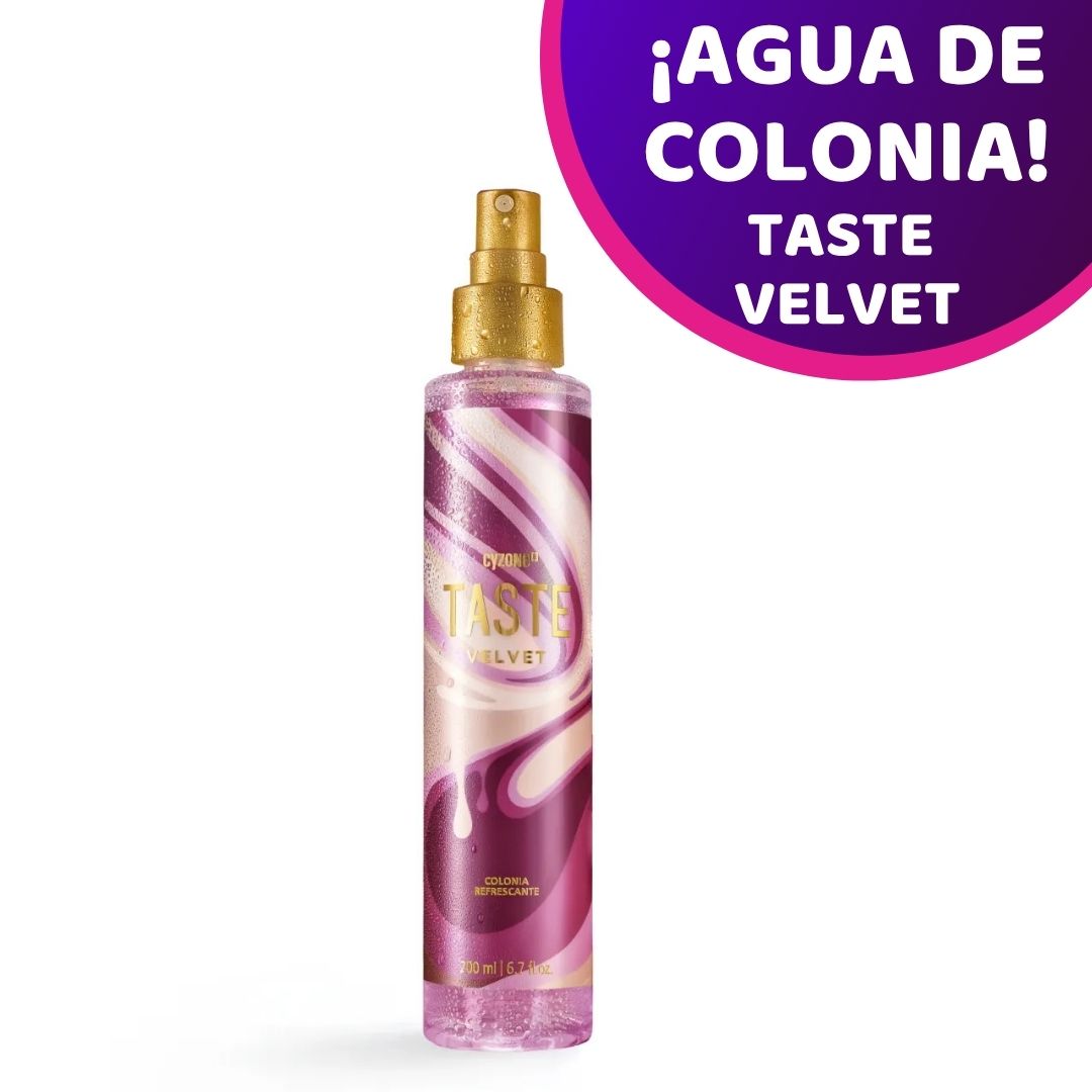 AGUA DE COLONIA TASTE VELVET