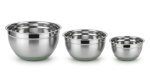 Set De Bowls Acero Inoxidable 304 Salvia X3 Antideslizante
