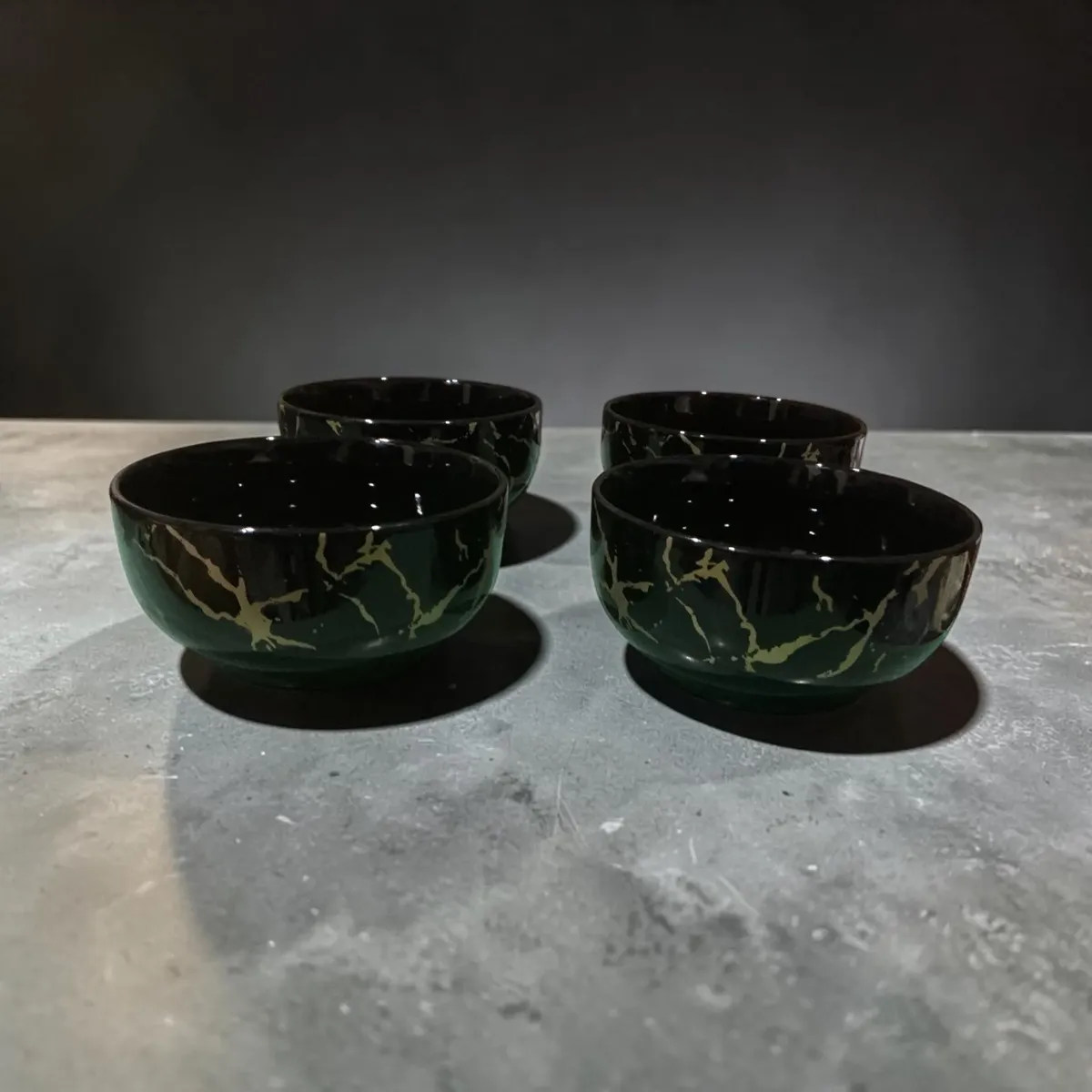 Set De Bowls Ceramica Aurum 450ml X4