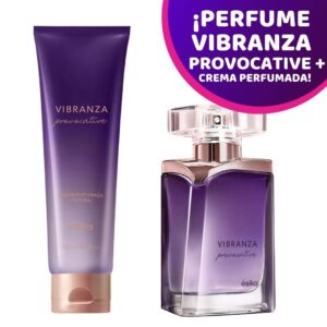Set Vibranza Provocative Ésika – Perfume De Mujer 45 ml + Loción Perfumada Hidratante