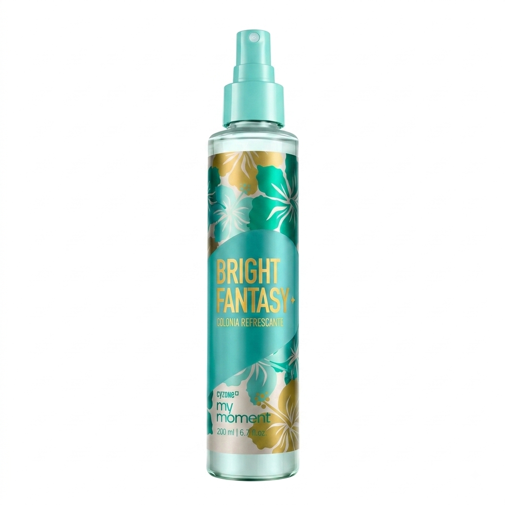 Colonia Refrescante Bright Fantasy Floral Frutal 200 Ml